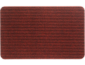 Naaldvilt deurmat Renox - Rood 50 X 80 cm.
