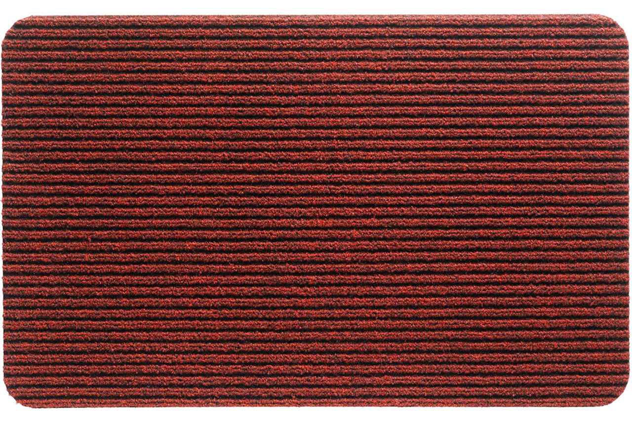 Naaldvilt deurmat Renox - Rood 50 X 80 cm.