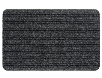 Naaldvilt deurmat Fortuna  - Anthracite 40 X 60 cm.