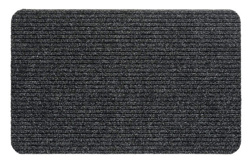 Naaldvilt deurmat Fortuna  - Anthracite 40 X 60 cm.