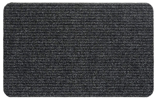 Naaldvilt deurmat Fortuna  - Anthracite 50 X 80 cm.