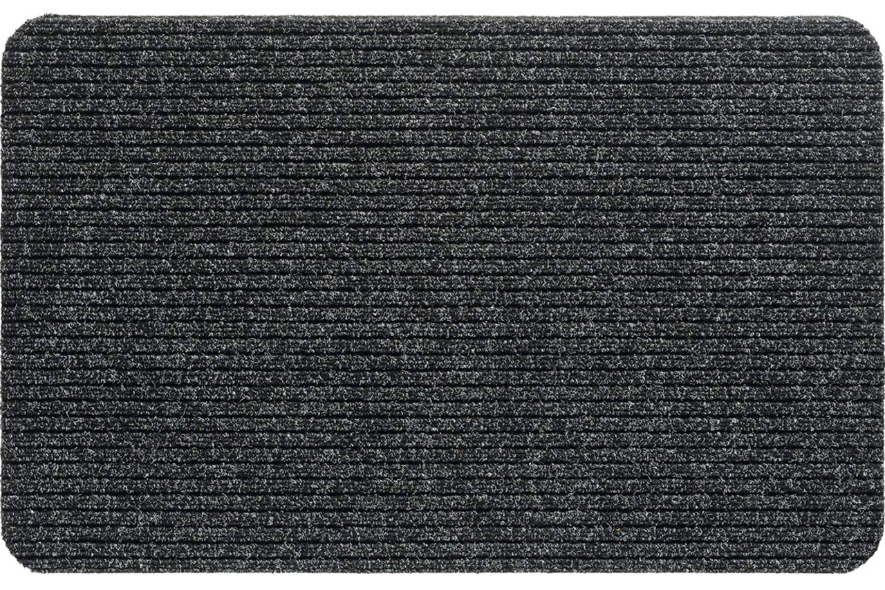 Naaldvilt deurmat Fortuna  - Anthracite 50 X 80 cm.
