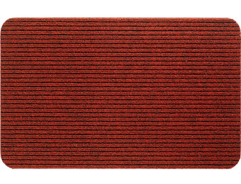 Naaldvilt deurmat Fortuna  -  classic Red 50 X 80 cm.