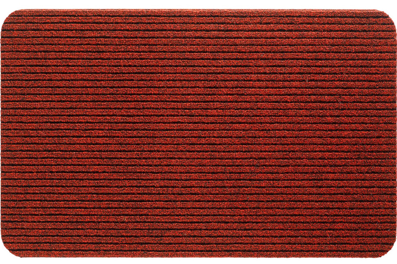 Naaldvilt deurmat Fortuna  -  classic Red 50 X 80 cm.