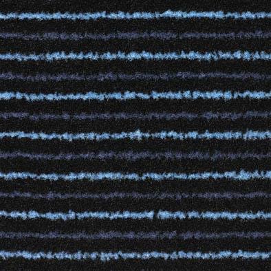 Schoonloopmat Scala 40 X 60 cm. Blauw met boord