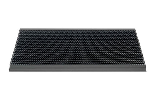 Deurmat / Borstelmat Outline  50x80 cm  Zwart