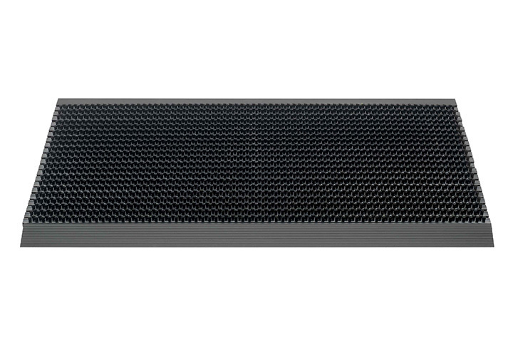 Deurmat / Borstelmat Outline  50x80 cm  Zwart