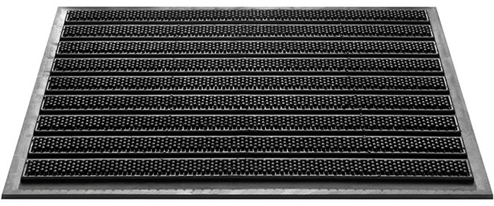 Rubber deurmat Compact scraper  40 x 60 cm.