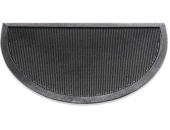 Rubber deurmat fingertip HR   45x75 cm.