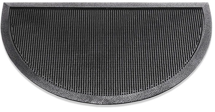 Rubber deurmat fingertip HR   45x75 cm.