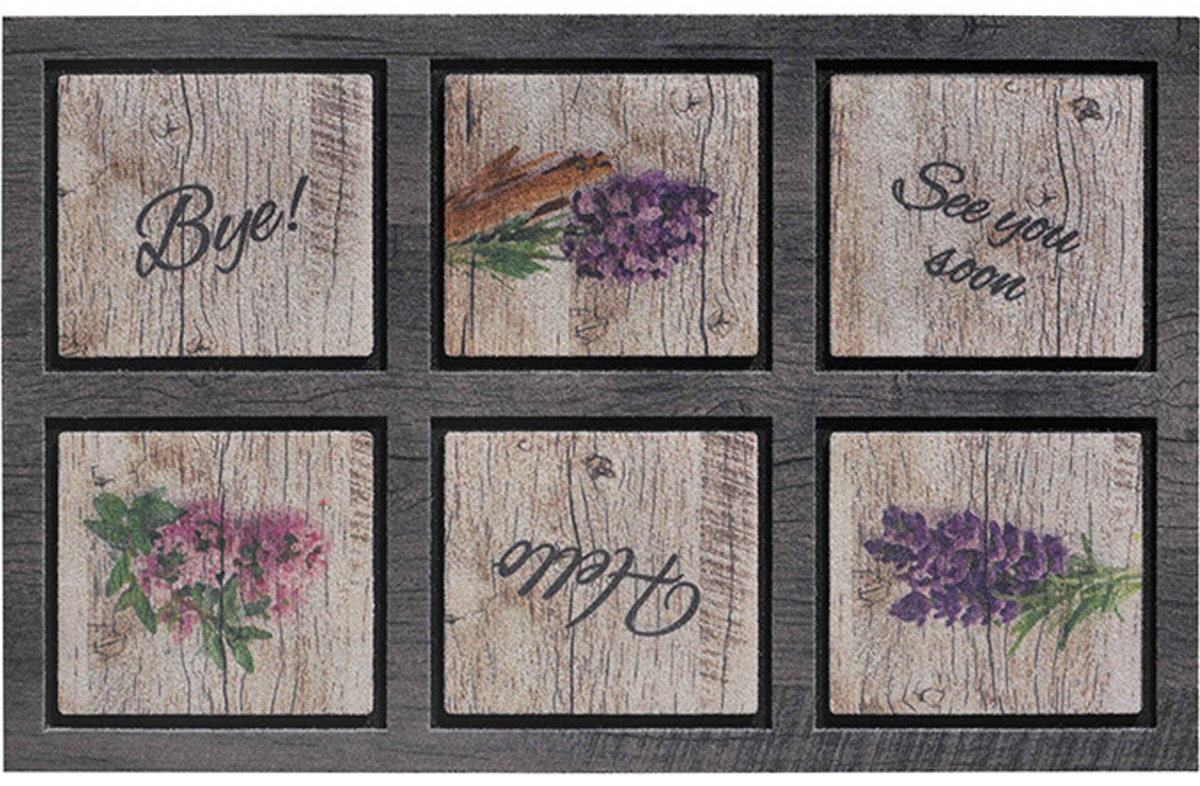 Rubber Deurmat  Lavender   45 x 75 cm.