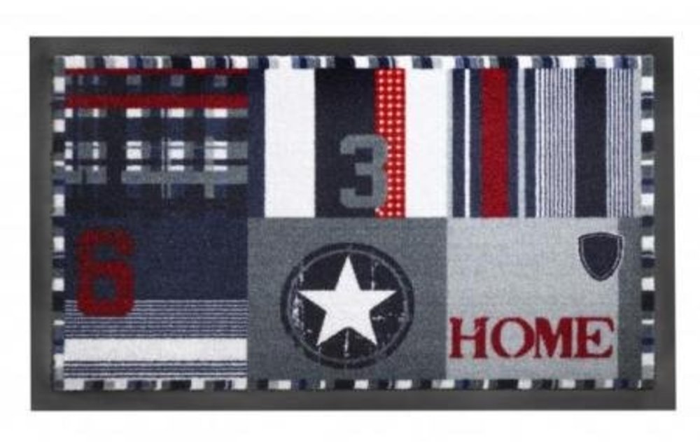 Deurmat HOME lines 45x75 cm. Deurmat HOME lines 45x75 cm.
