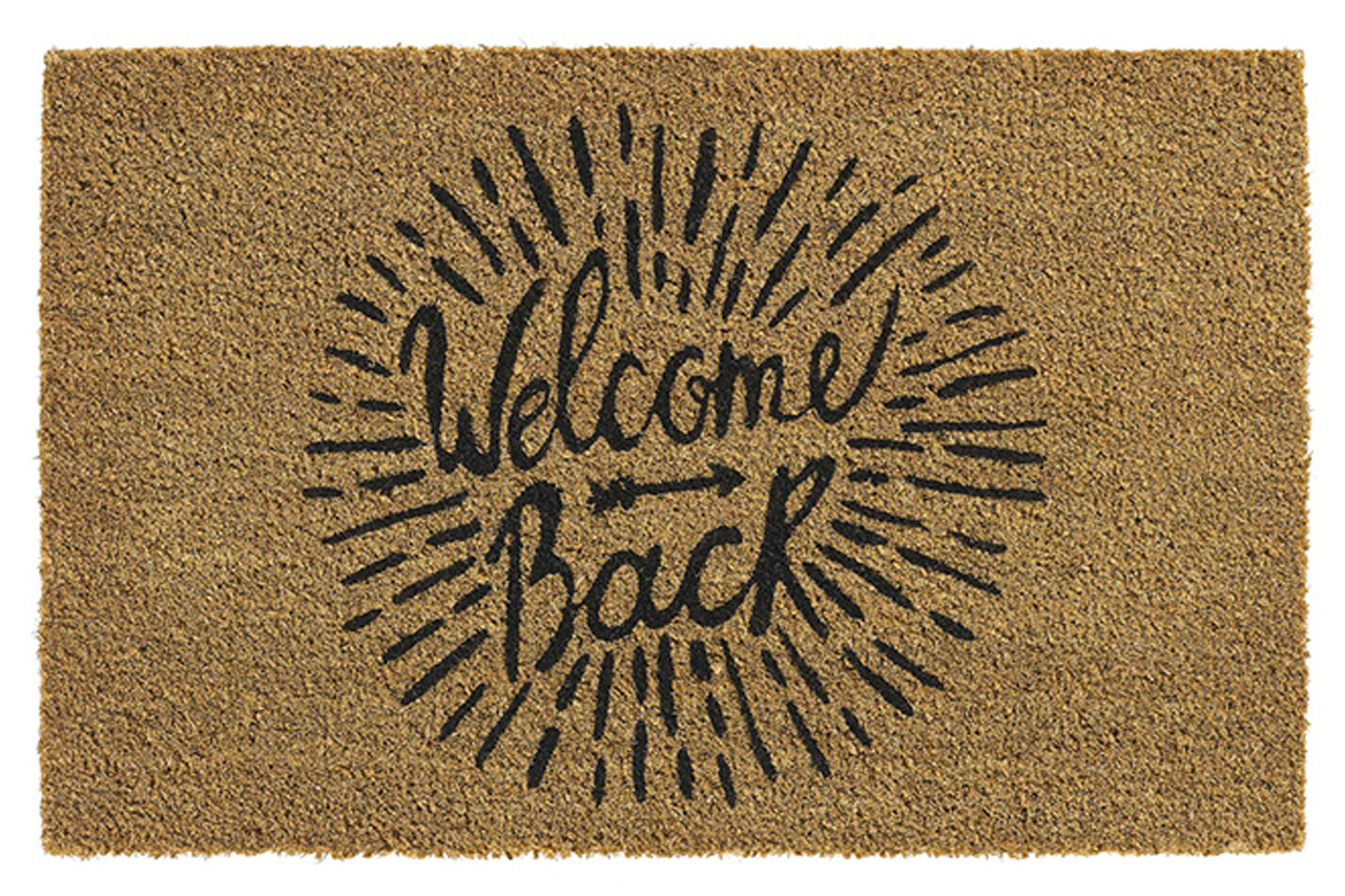 Kokosmat  ECO  Welcome  back  40 x 60 cm
