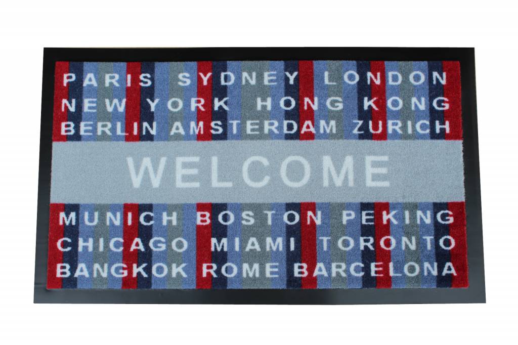 Deurmat WELCOME WorldWide 45x75 cm. Deurmat WELCOME WorldWide 45x75 cm.
