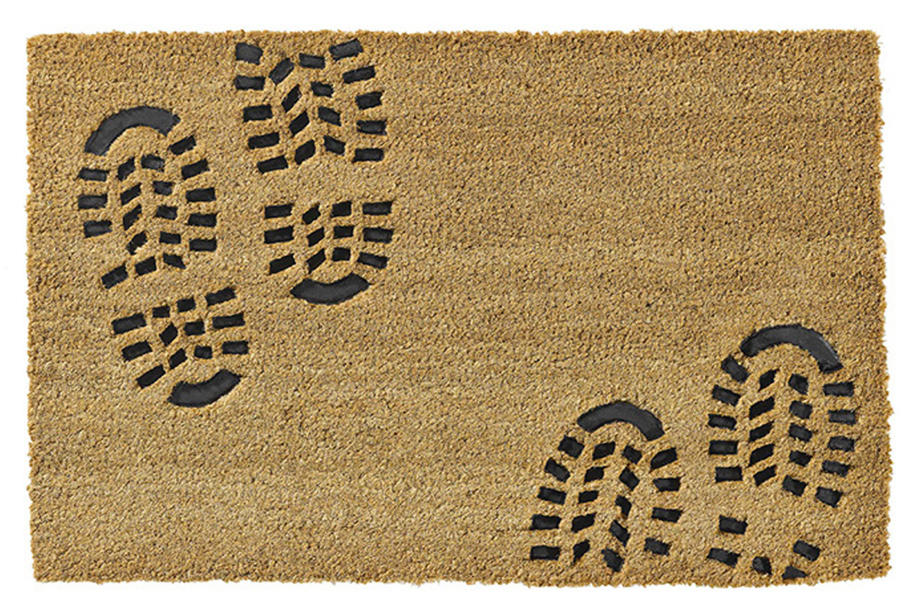 Kokosmat  Ruco Embossed Rubber  Foot 40 x 60 cm