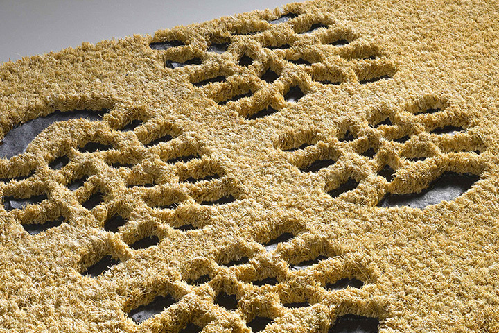 Kokosmat  Ruco Embossed Rubber  Foot 40 x 60 cm