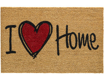 Kokosmat I Love Home 45x75 cm.
