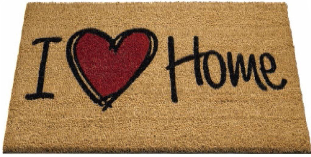 Kokosmat I Love Home 45x75 cm.