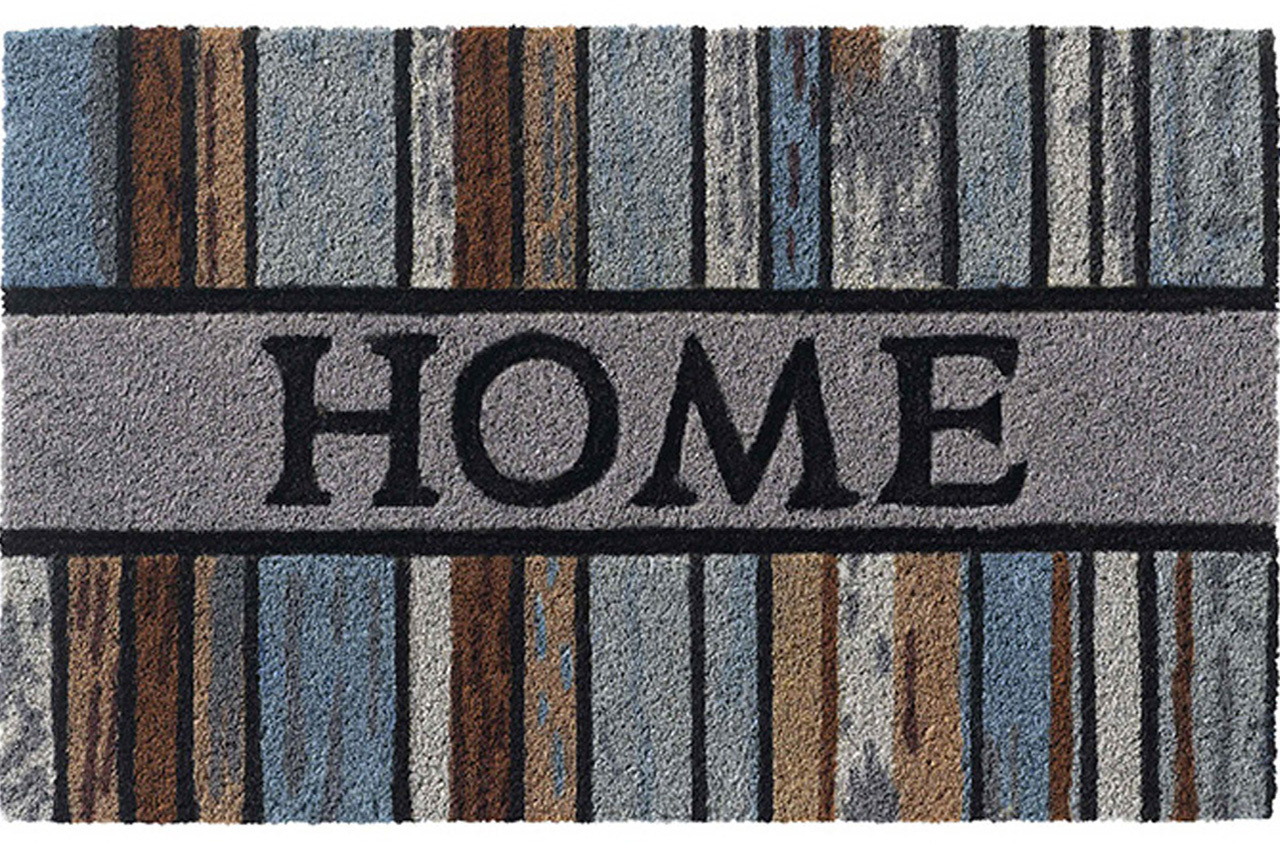 Kokosmat Ruco Style "Woodplanks HOME"   45 x 75 cm.