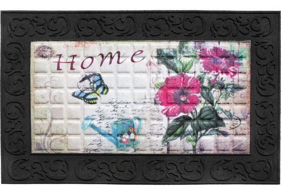 Deurmat  Venga "Home Flowers"   45 x 75 cm