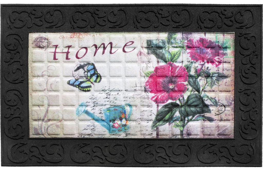 Deurmat  Venga "Home Flowers"   45 x 75 cm