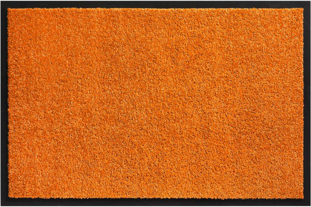 Wasbare schoonloopmat Orange 60x90 cm.