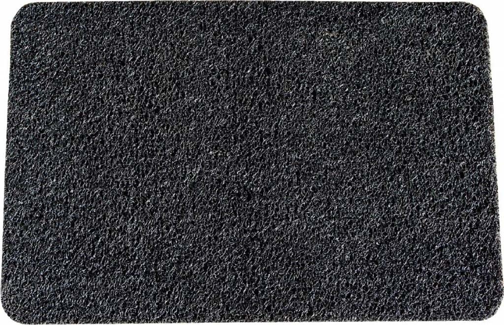 Deurmat Curly Zwart " Spaghettimat " 80 x 120 cm. Deurmat Curly Zwart " Spaghettimat " 80 x 120 cm.