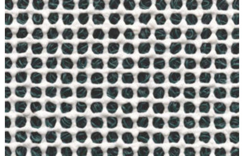 Deurmat Curly Zwart " Spaghettimat " 80 x 120 cm.