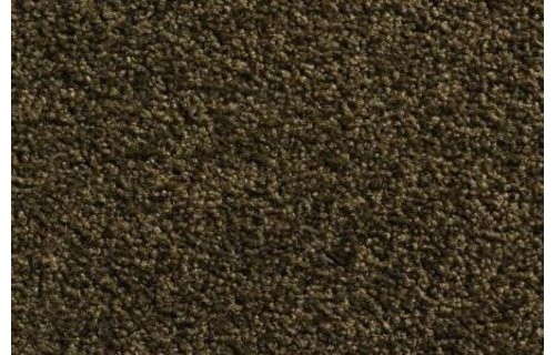 Wasbare schoonloopmat Bruin / Teak 40x60 cm.