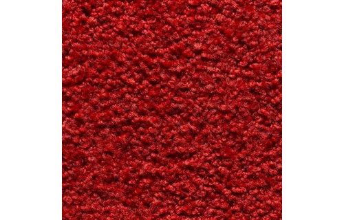 Wasbare schoonloopmat Rood 40x60 cm.