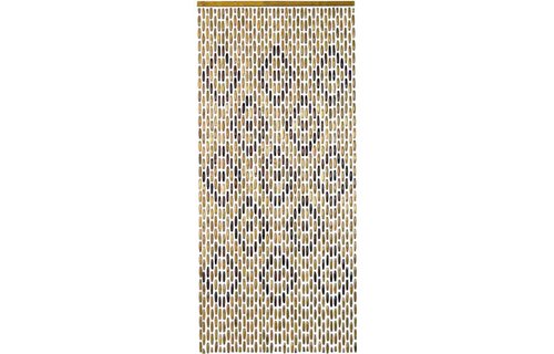 Luxe Houten Kralengordijn "PROVENCE"  90 x 200 cm