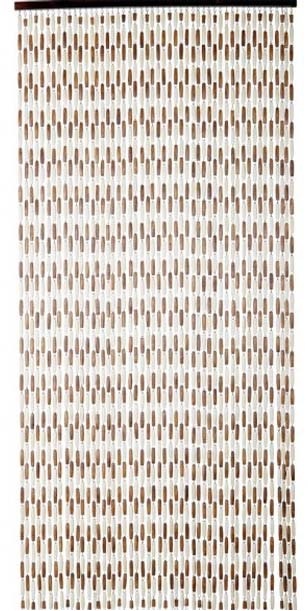 Natuurlijk Bamboe Kralengordijn - Aanpasbaar Deur/Raam Gordijn 90x180 Cm, Duurzame Scheidingswand Voor Huis, Café Of Woonkamer