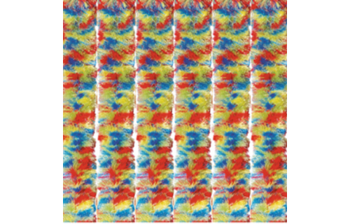 Vliegengordijn kattenstaart 90x220 cm.  Multi Color