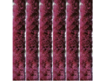Vliegengordijn kattenstaart 90x220 cm. Bordeaux