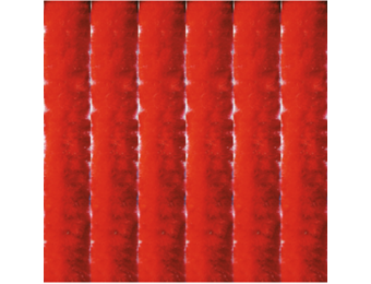 Vliegengordijn kattenstaart 100x220 cm. Rood