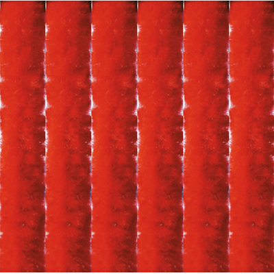 Vliegengordijn kattenstaart 120x230 cm.  Rood Vliegengordijn kattenstaart 120x230 cm.  Rood