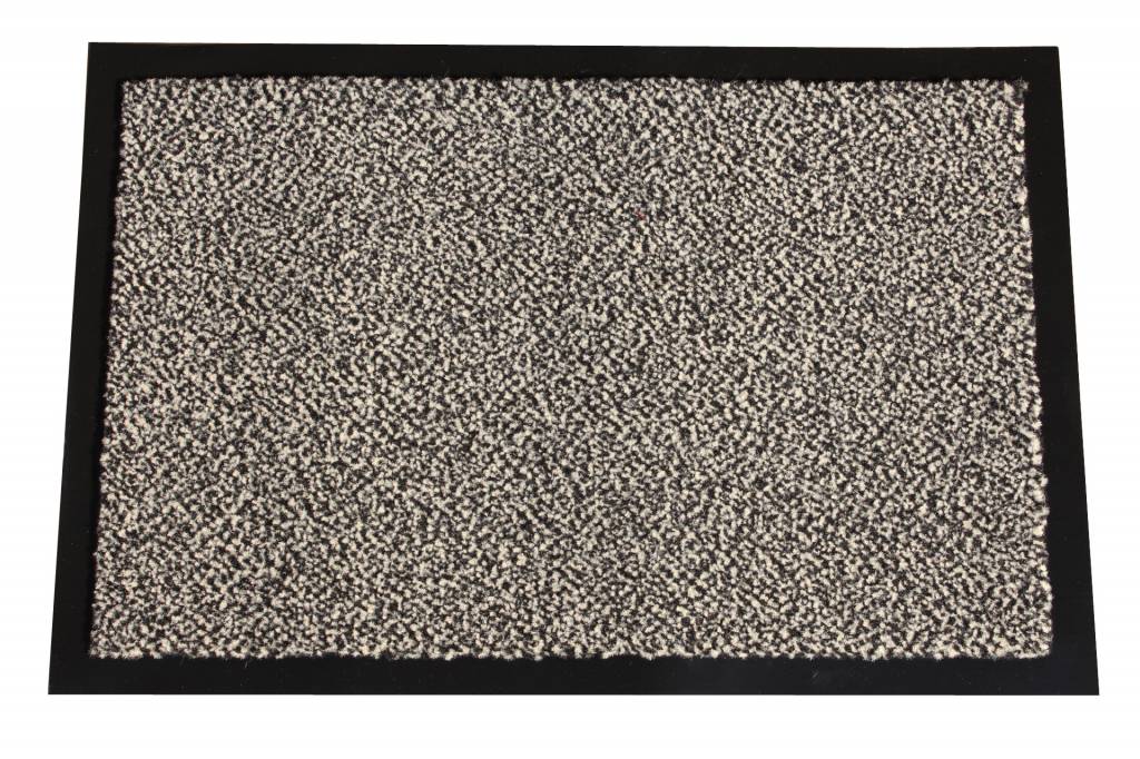 Schoonloopmat Mars 40 X 60 cm. L. Beige met boord Schoonloopmat Mars 40 X 60 cm. L. Beige met boord
