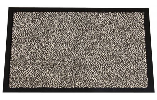 Schoonloopmat Mars 60 X 80 cm. L. Beige met boord