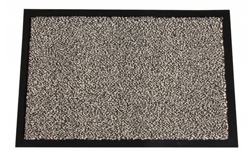 Schoonloopmat Mars 60 X 80 cm. L. Beige met boord