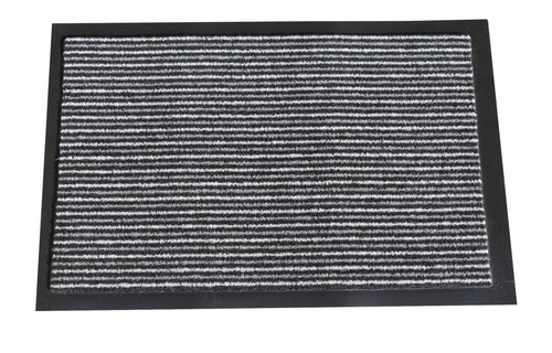 Schoonloopmat Scala 40 X 60 cm. anthracite met boord Schoonloopmat Scala 40 X 60 cm. anthracite met boord