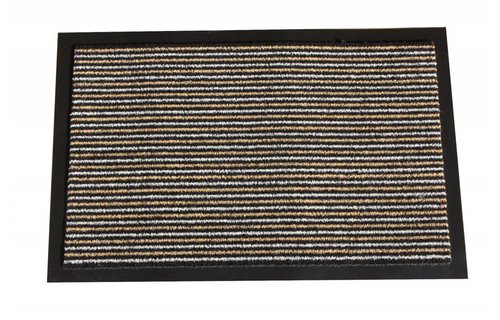 Schoonloopmat Scala 40 X 60 cm. L. Beige met boord