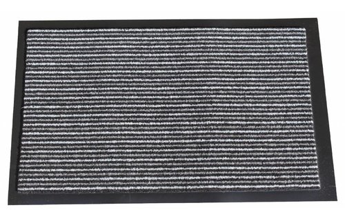 Schoonloopmat Scala 60 X 80 cm. anthracite met boord Schoonloopmat Scala 60 X 80 cm. anthracite met boord