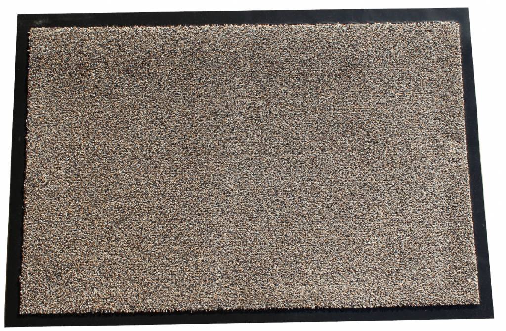 Wasbare schoonloopmat Beige 40x60 cm. Wasbare schoonloopmat Beige 40x60 cm.