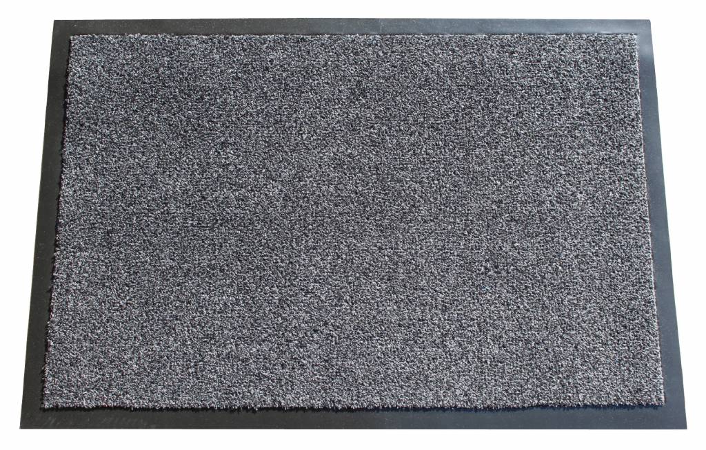Wasbare schoonloopmat Anthracite 40x60 cm.