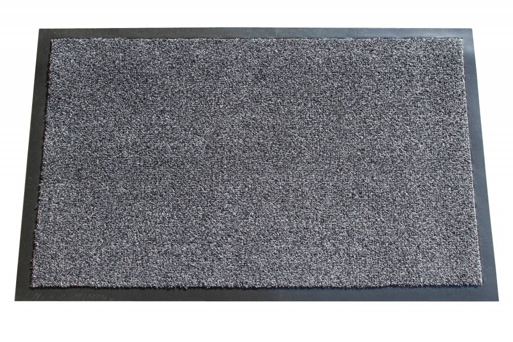Wasbare schoonloopmat Anthracite 40x60 cm.