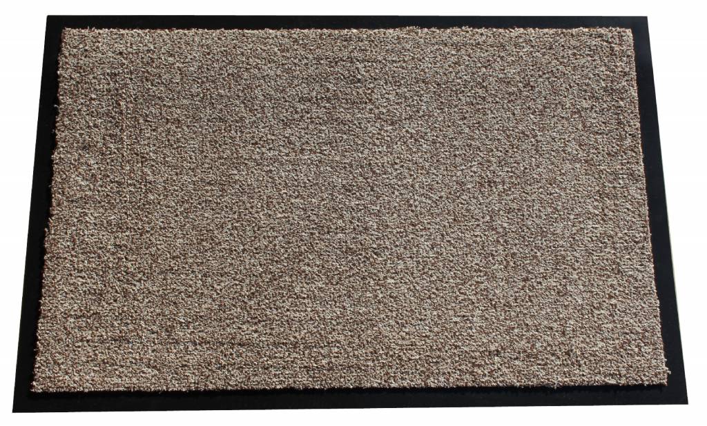 Wasbare schoonloopmat Light Beige 40x60 cm.