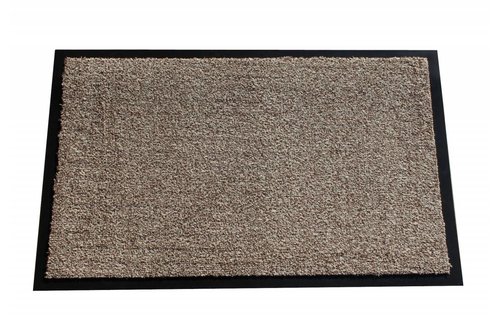 Wasbare schoonloopmat Light Beige 40x60 cm. Wasbare schoonloopmat Light Beige 40x60 cm.