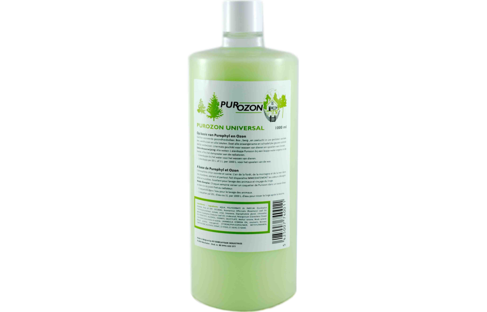 Purozon Geur- en Reinigingsmiddel 1 Liter | Megatip.be