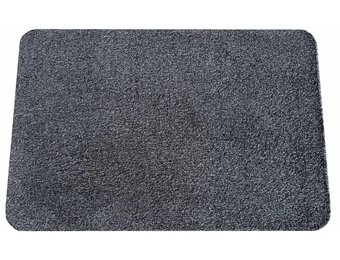 Wasbare droogloopmat Anthracite 40x60 cm.