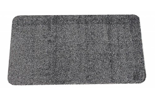 Wasbare droogloopmat Grijs 50x80 cm.